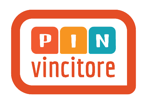 PIN badge vincitore